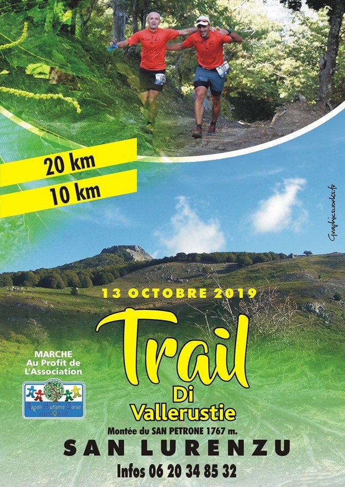 Trail de Vallerustie le 13 octobre